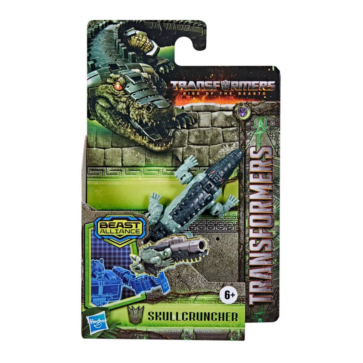 Kolleksiyon Karakterleri, Transformers, Transformers Movie 7 Rise of the Beasts Battle Master F3895 F4601 Skullcruncher 