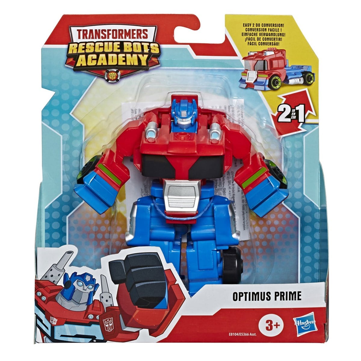 Kolleksiyon Karakterleri, Transformers, Transformers Rescue Bots Academy Figür E5366 F0912 Optimus Prime