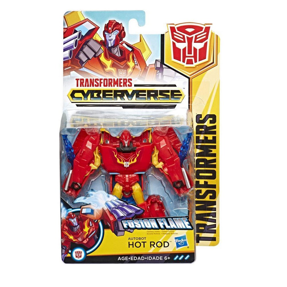 Kolleksiyon Karakterleri, Transformers, Transformers Cyberverse Figür E1884 E3638 Hot Rod