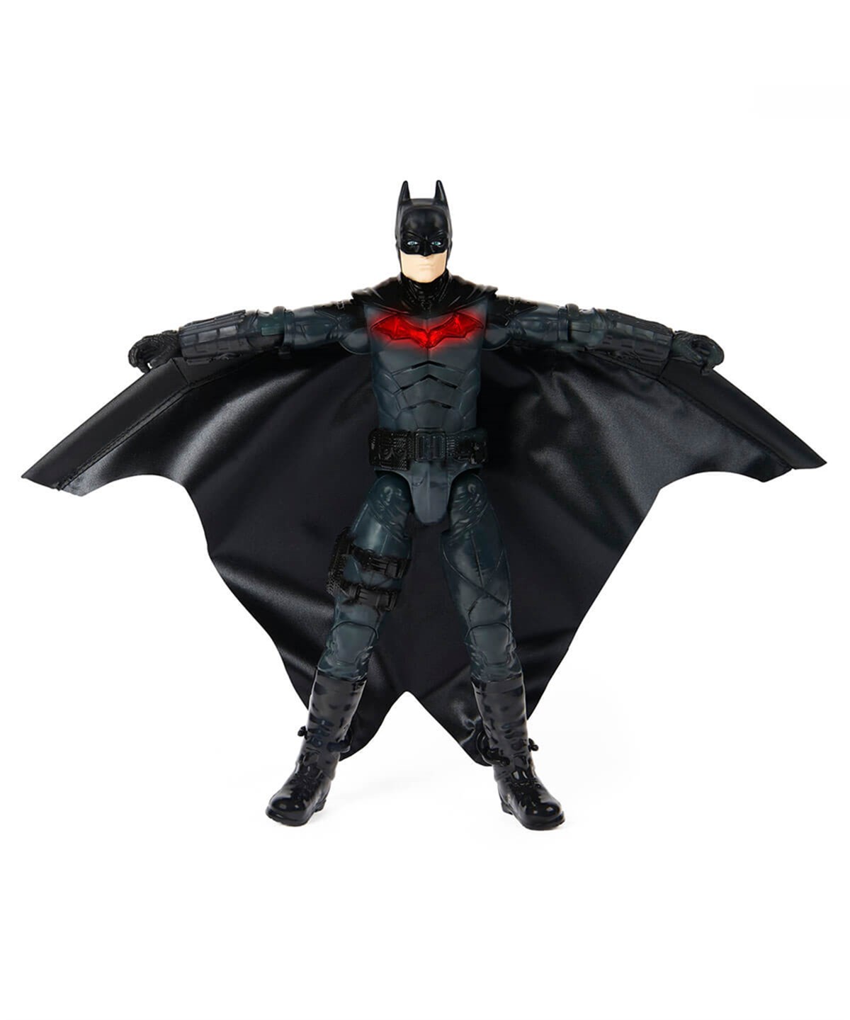 Kolleksiyon Karakterleri, DC Comics, Wingsuit Batman Sesli ve Işıklı Aksiyon Figür 30 cm