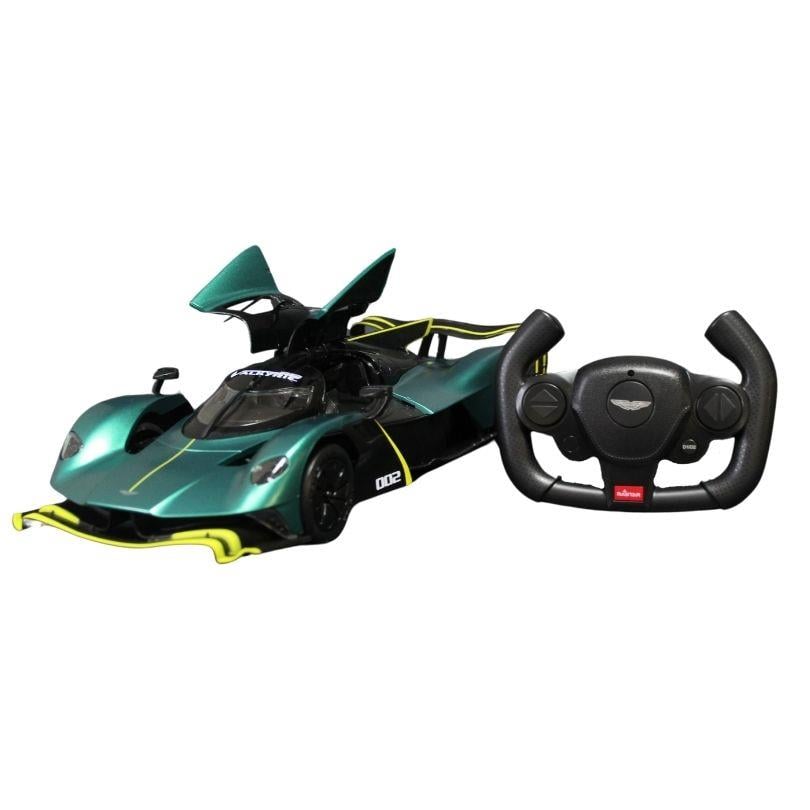 Kumandalı Arabalar, Sunman, 1:14 Aston Martin Valkyrie AMR Pro Uzaktan Kumandalı Araba 23872 Petrol Yeşili