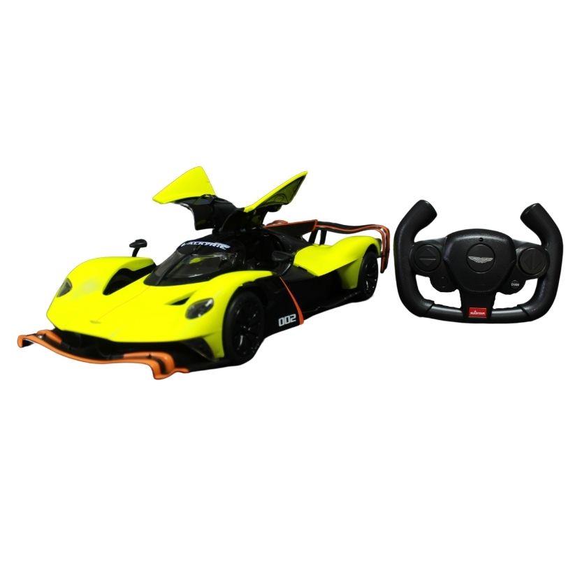 Kumandalı Arabalar, Sunman, 1:14 Aston Martin Valkyrie AMR Pro Uzaktan Kumandalı Araba 23872 Fıstık Yeşili