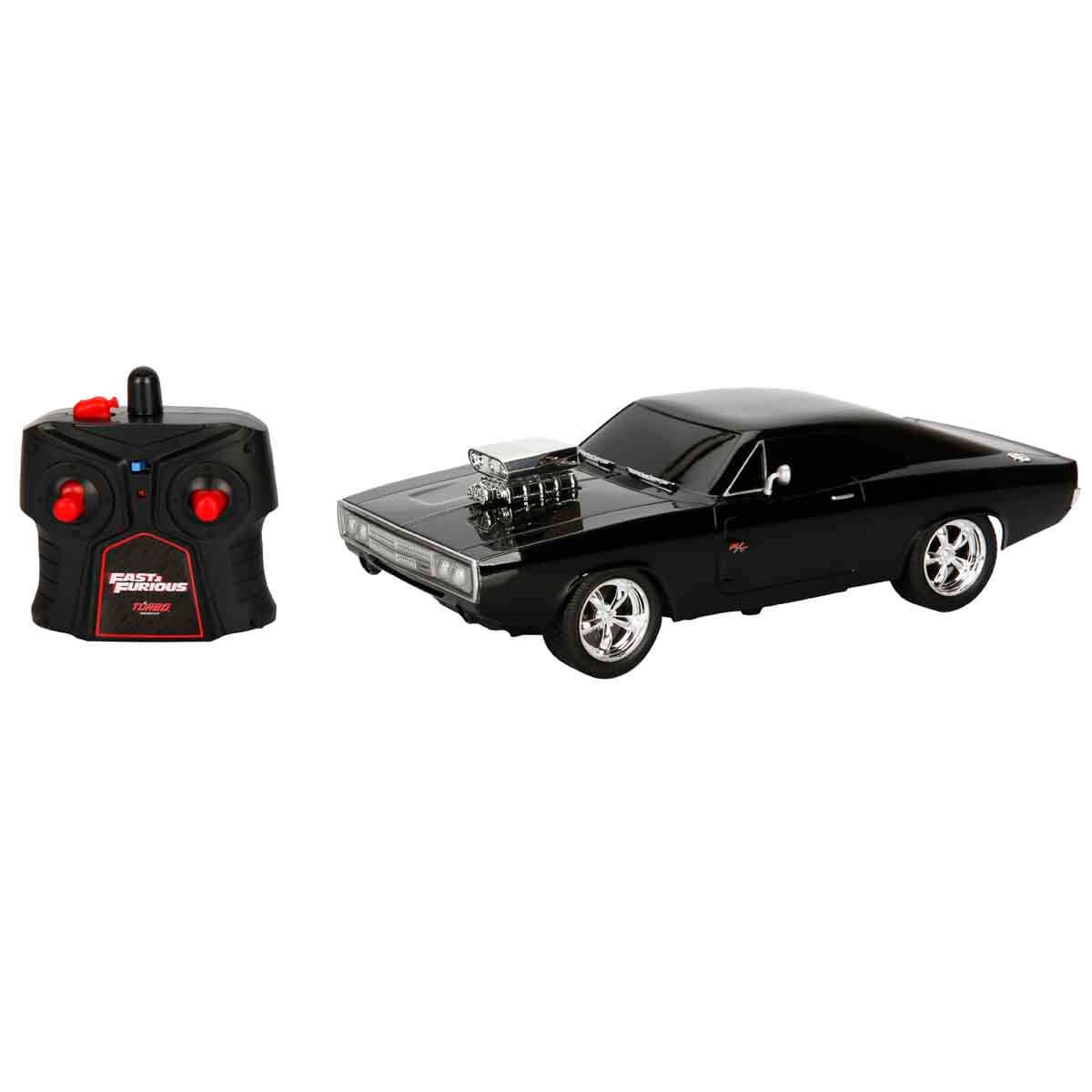 Kumandalı Arabalar, Sunman, 1:16 Fast & Furious Dom's Dodge Charger R/T USB Şarjlı Uzaktan Kumandalı Araba