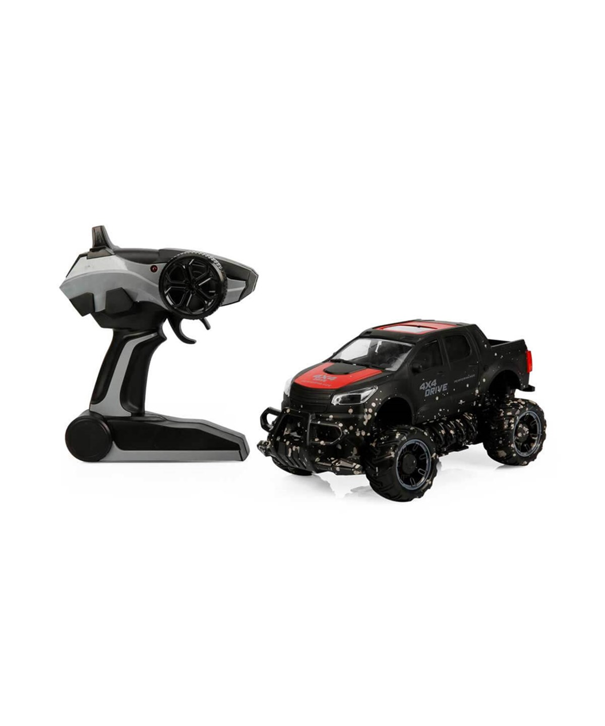 Kumandalı Arabalar, Sunman, 1:18 Uzaktan Kumandalı 4x4 Crazy Off-Road Araba 32121 Siyah