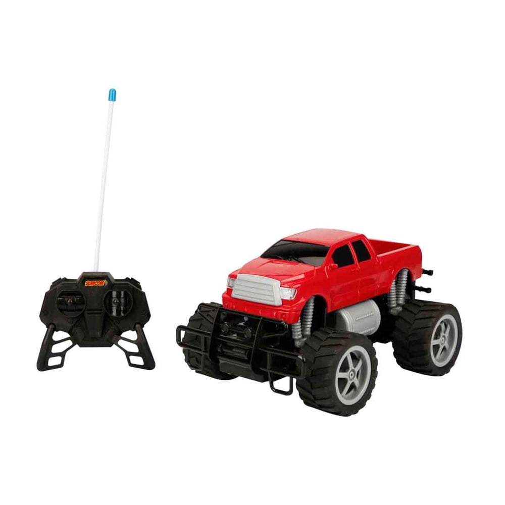 Kumandalı Arabalar, Sunman, 1:18 Uzaktan Kumandalı Jumbo Wheels Usb Şarjlı Araba 27752 Kırmızı Pickup