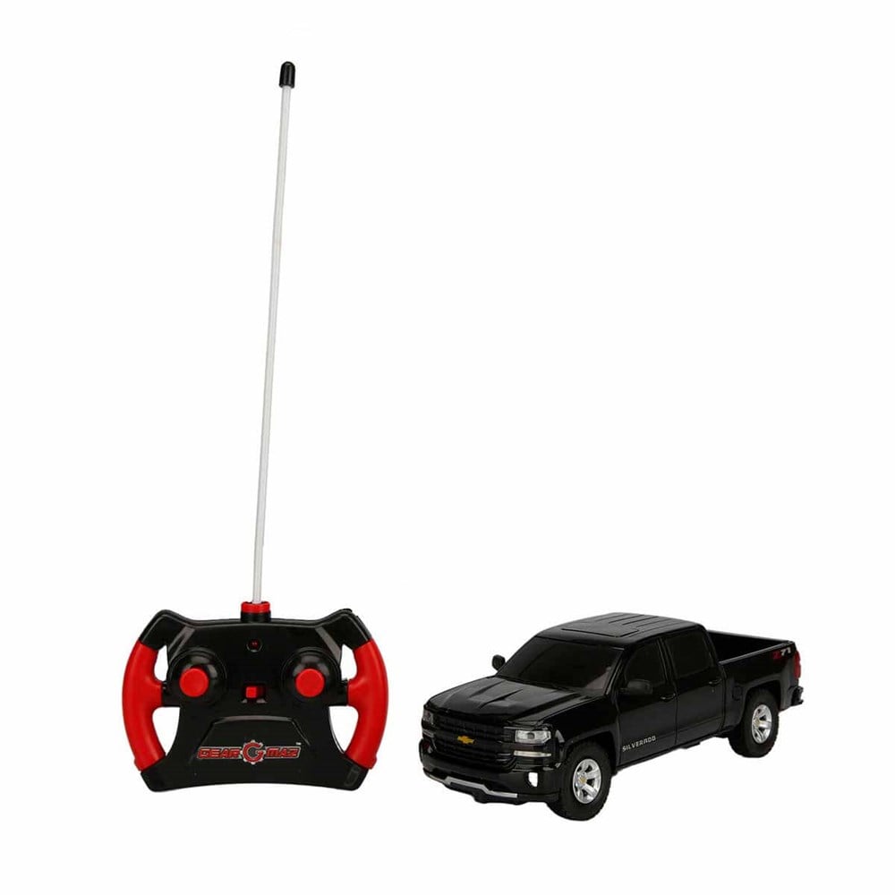 Kumandalı Arabalar, Sunman, 1:26 Uzaktan Kumandalı Chevrolet Silverado Araç 91619 Siyah
