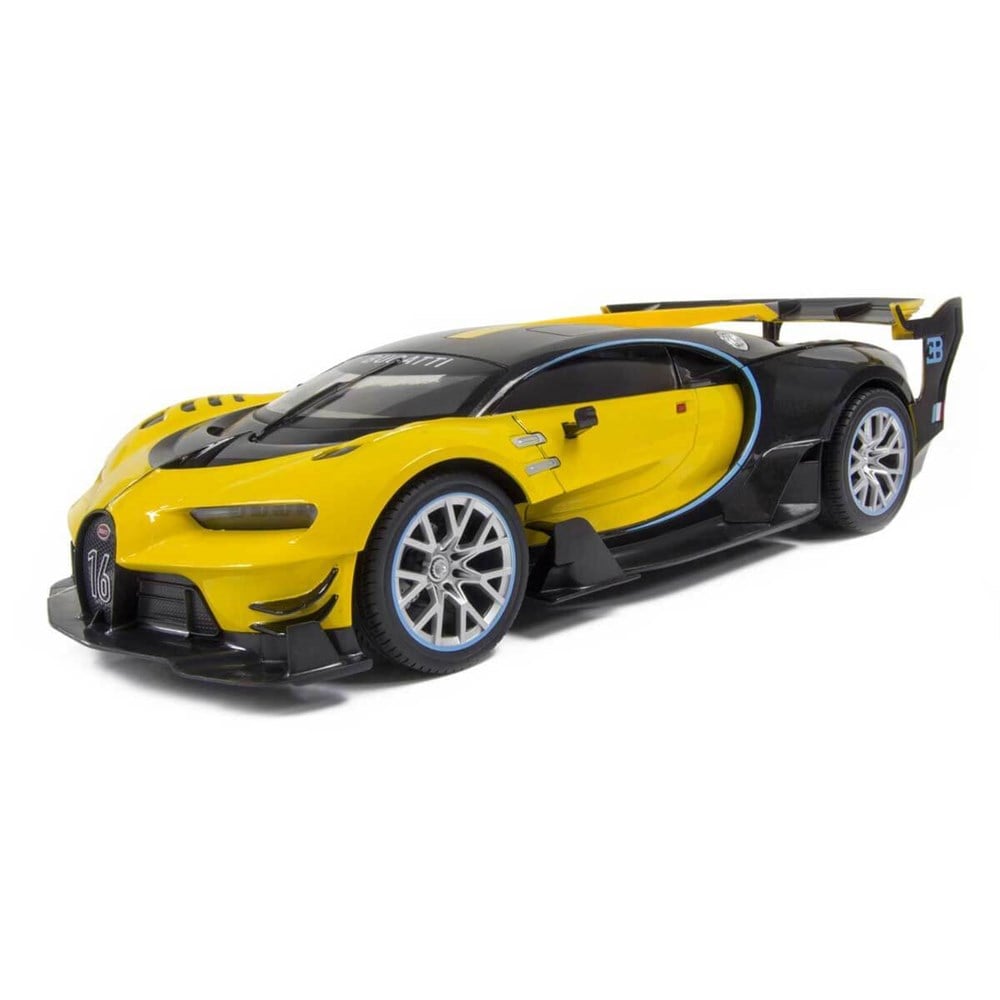 Kumandalı Arabalar, Sunman, 1:26 Uzaktan Kumandalı Işıklı Araba Sarı Bugatti Vision Gt