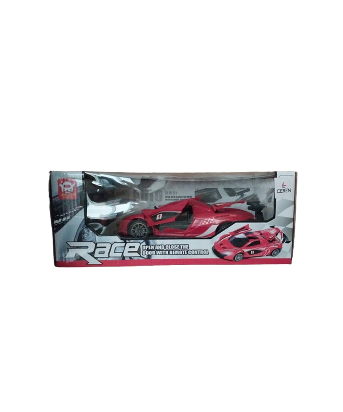 Kumandalı Arabalar, Ceren, Ctoy Race Rd-632 Kapıları Açılır Uzaktan Kumandalı Araba Pilli 23199 Kırmızı Renk