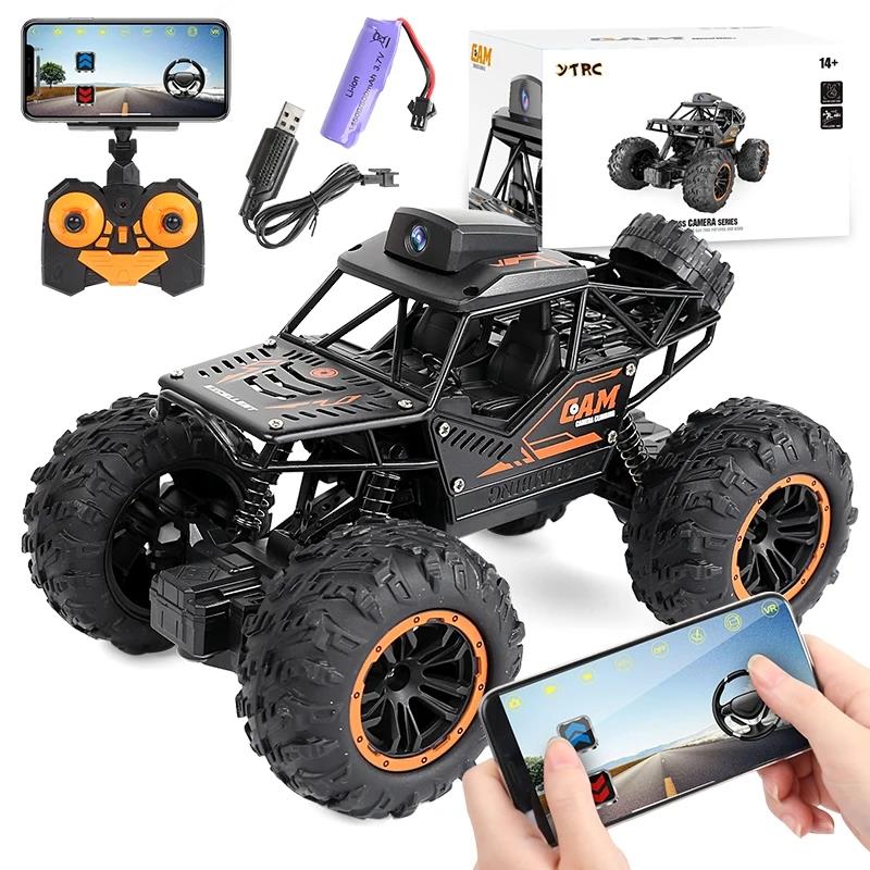 Kumandalı Arabalar, Ceren, CTOY Uzaktan Kumandalı 1/18 2.4G WIFI HD Kameralı OFF-Road Araba YT6602