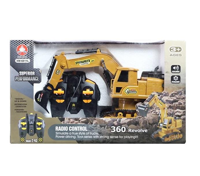 Kumandalı Arabalar, MEGA OYUNCAK, Mega Oyuncak Uzaktan Kumandalı Kepçe Sesli 6811