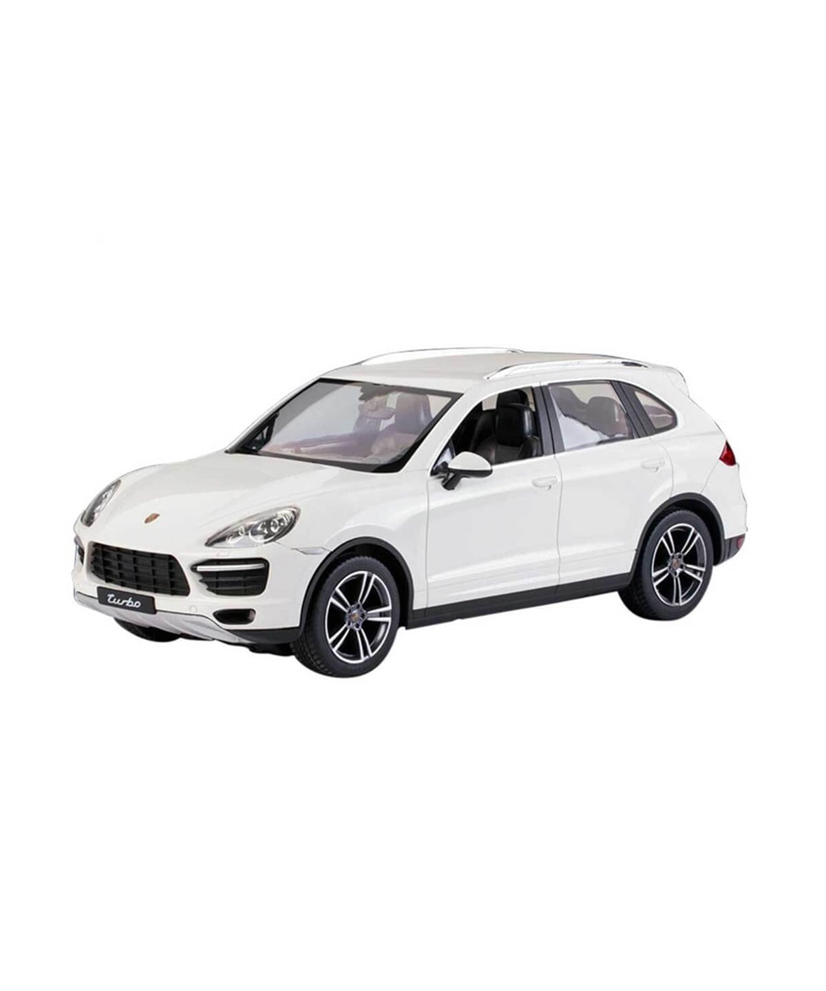 Kumandalı Arabalar, Sunman, Rastar 1:14 Porsche Cayenne Turbo Uzaktan Kumandalı Işıklı Araba  04413 Beyaz