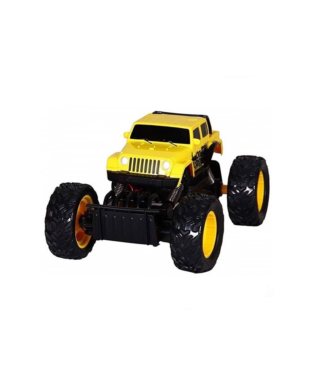Kumandalı Arabalar, Sunman, Rastar 1:18 Rock Crawler Uzaktan Kumandalı Aksiyon Aracı 07544 Sarı