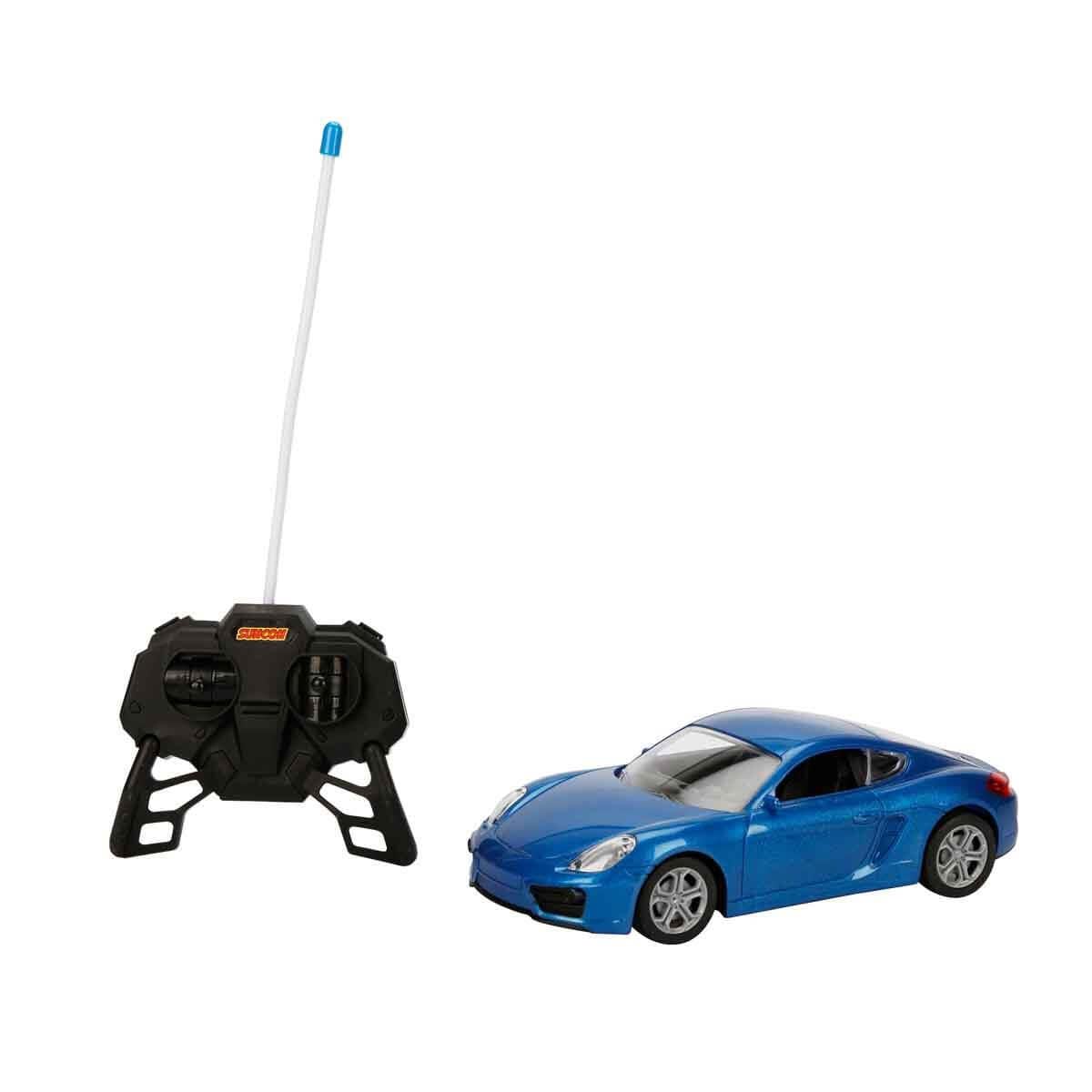 Kumandalı Arabalar, Sunman, Suncon 1:20 Uzaktan Kumandalı Suncon Metalik Araba 31322 Porsche Metalik Mavi