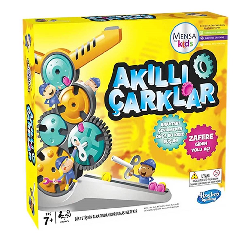 Kutu Oyunları, Hasbro Game, Akıllı Çarklar Eğitici Çocuk Kutu Oyunu