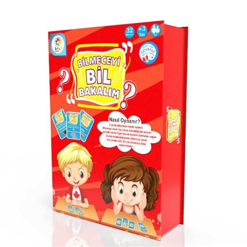 Kutu Oyunları, Laço Kids, Bilmeceyi Bil Bakalım Eğitici Eğlenceli Aile Kutu Oyunu