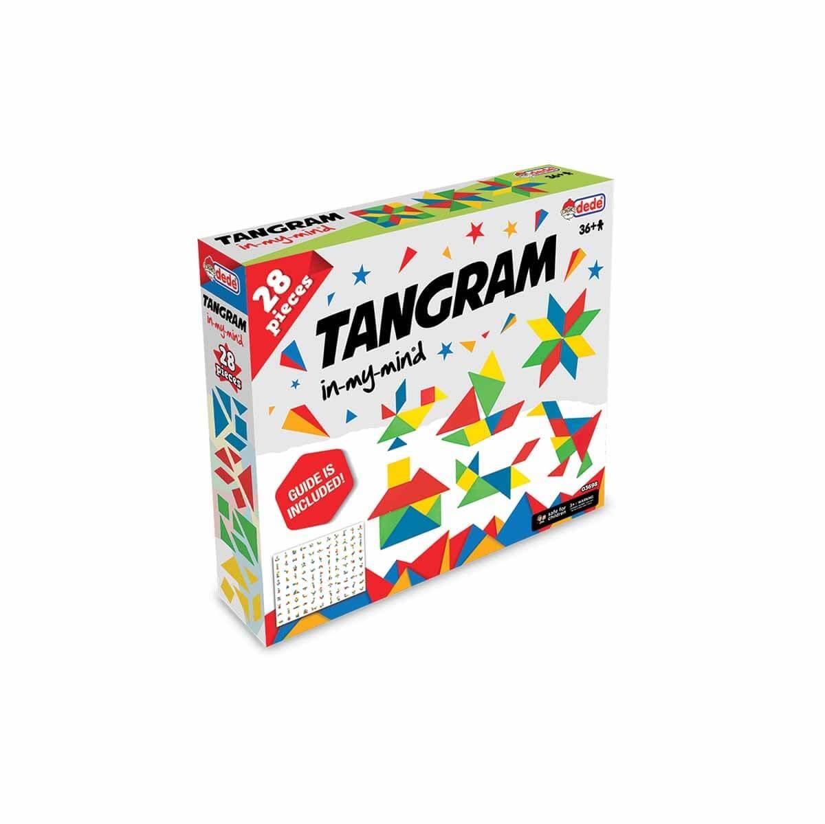 Kutu Oyunları, Dede, Dede Tangram 28 Parça Kutulu