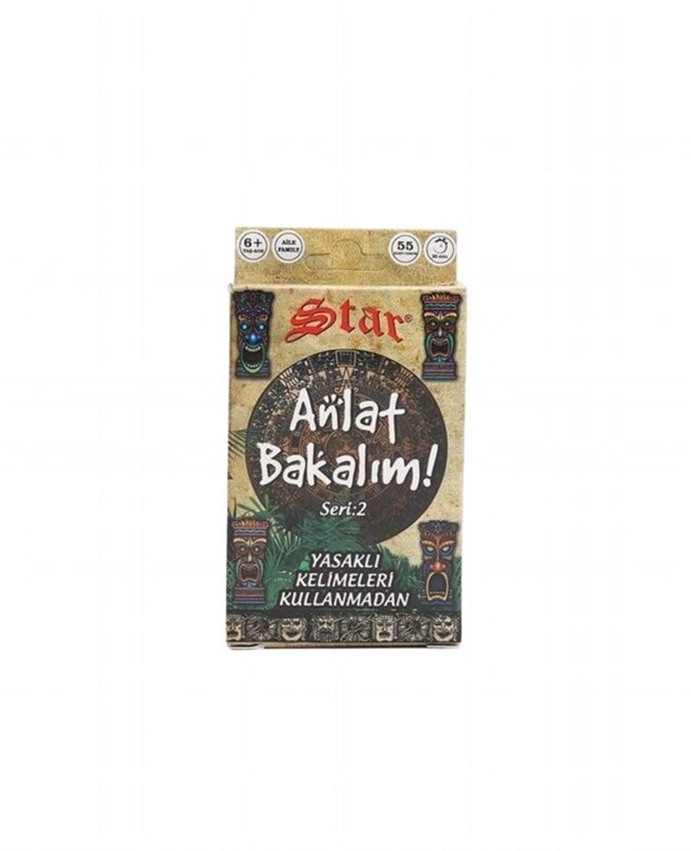Kutu Oyunları, Star Oyun, Star Anlat Bakalım Kelime Oyunu Yasaklı Kelimeler Kutu Oyunu Seri 2