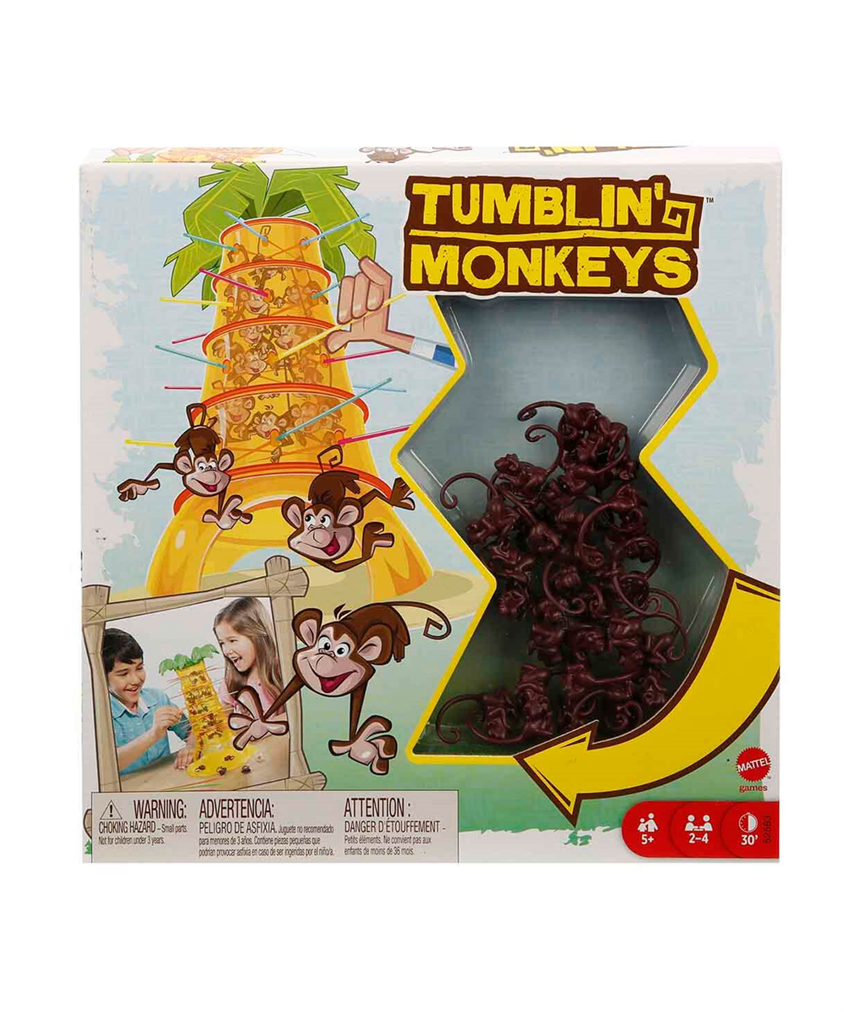 Kutu Oyunları, Mattel Games, Tumblin Monkeys 52563