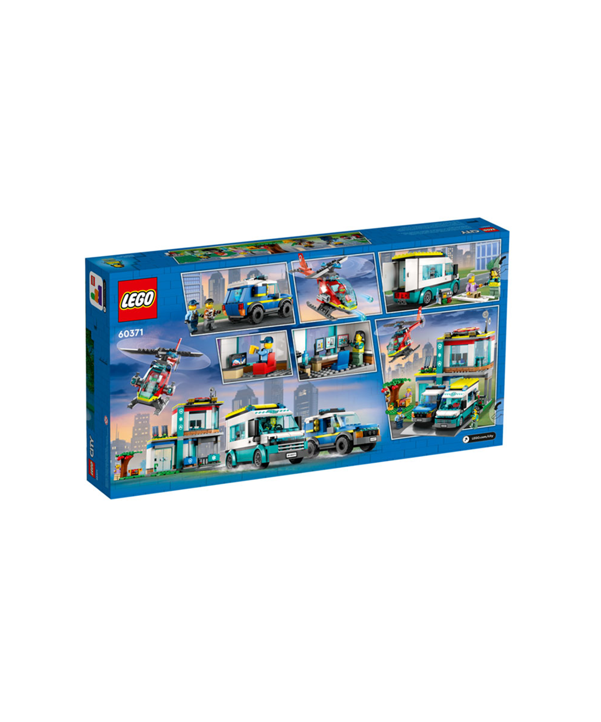 Lego City, Lego, LEGO City Acil Durum Araçları Merkezi 60371