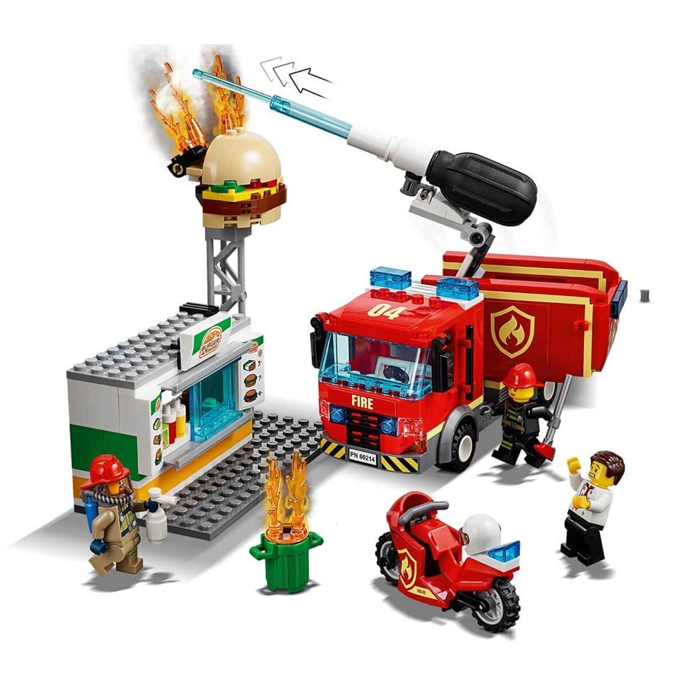 Lego City, Lego, LEGO City Fire Hamburgerci Yangın Söndürme Operasyonu 60214