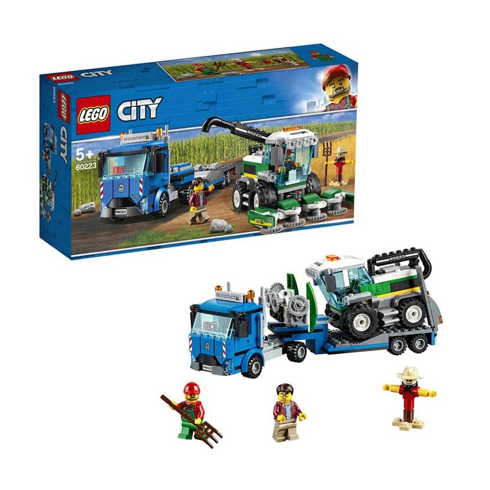 Lego City, Lego, LEGO City Great Vehicles Biçerdöver Nakliye Aracı 60223