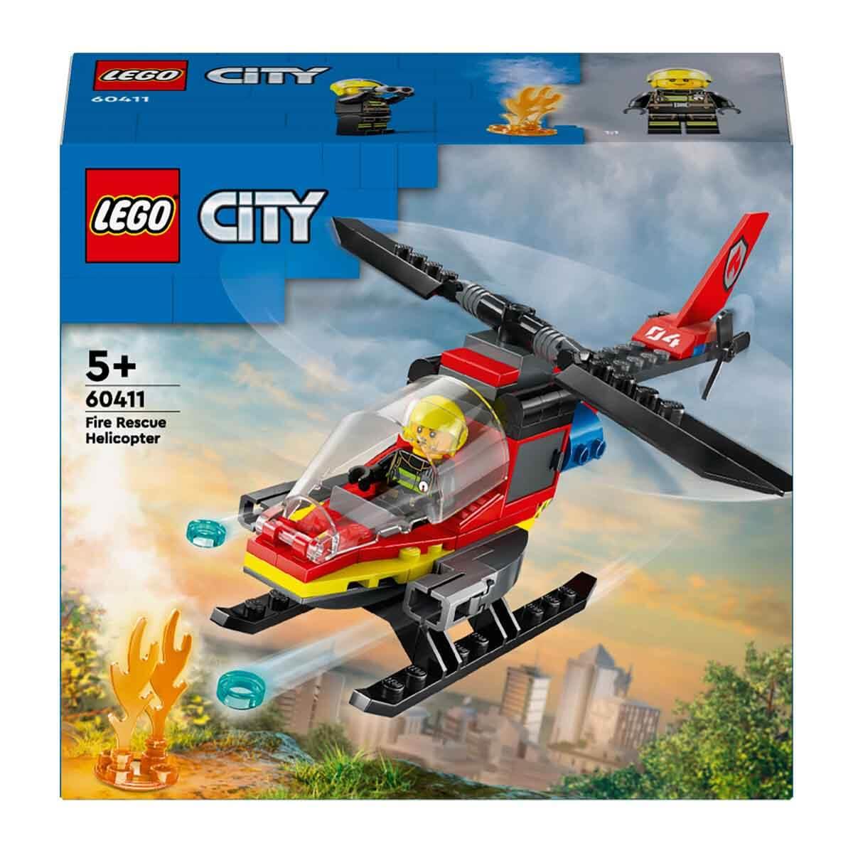 Lego City, Lego, LEGO City İtfaiye Kurtarma Helikopteri 60411