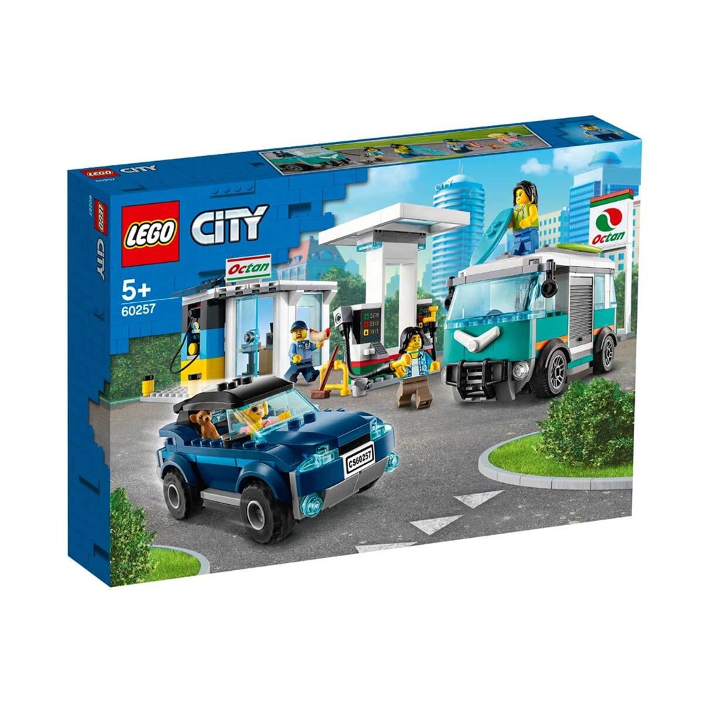 Lego City, Lego, LEGO City Nitro Wheels Servis İstasyonu Lego Seti 354 Parça 60257