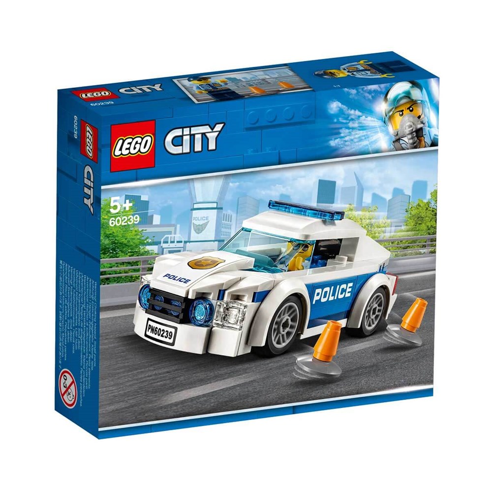 Lego City, Lego, LEGO City Police Polis Devriye Arabası Lego Seti 92 Parça 60239