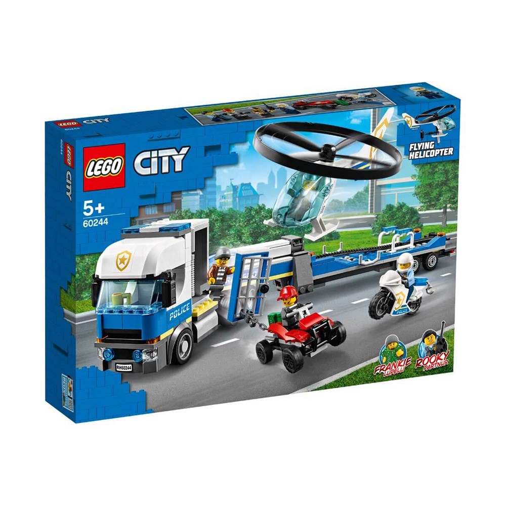 Lego City, Lego, LEGO City Police Polis Helikopteri Nakliyesi Lego Seti 317 Parça 60244