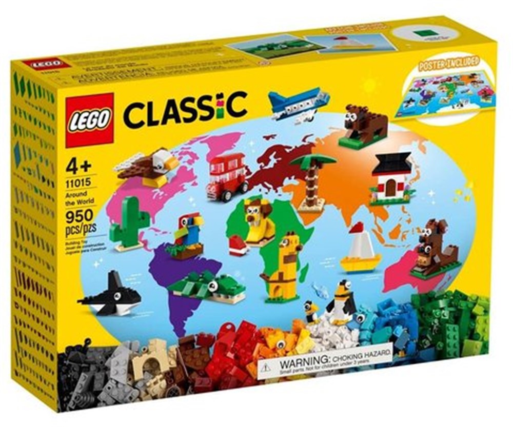 Lego Classic, Lego, LEGO Classic Dünya Turu 11015