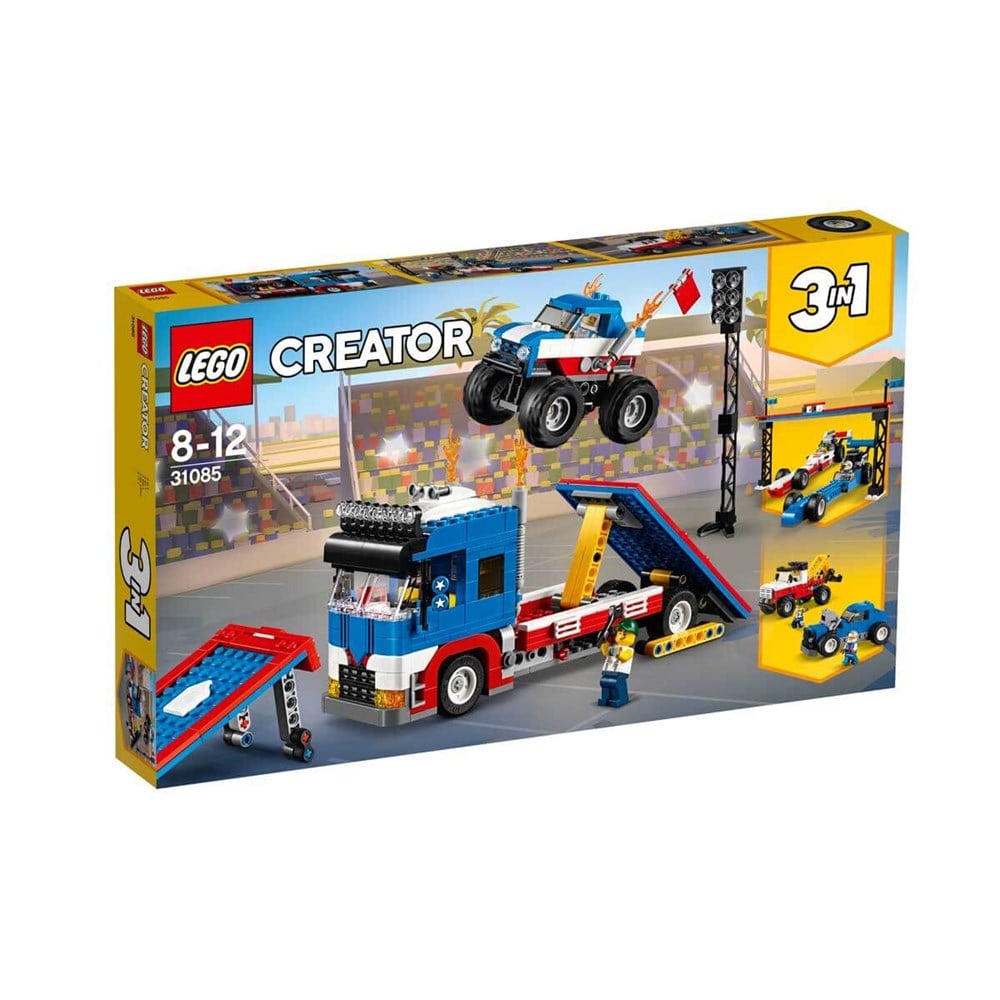 Lego Creator Araç Akrobasi Gösterisi 31085