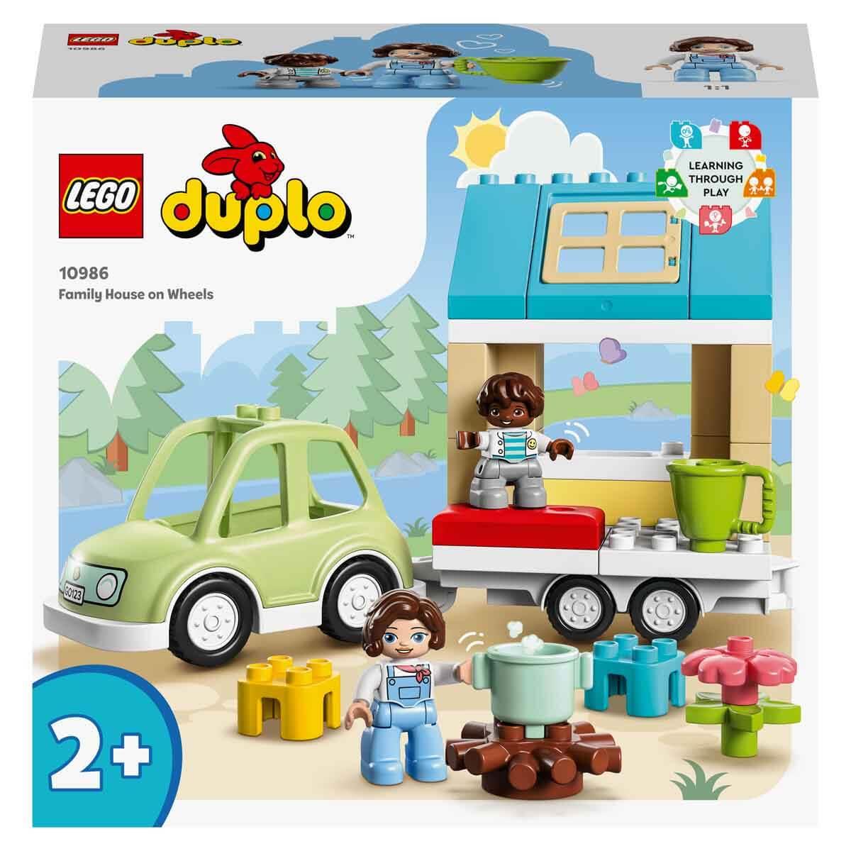 Lego Duplo, Lego, LEGO Duplo Kasabası Tekerlekli Aile Evi 10986