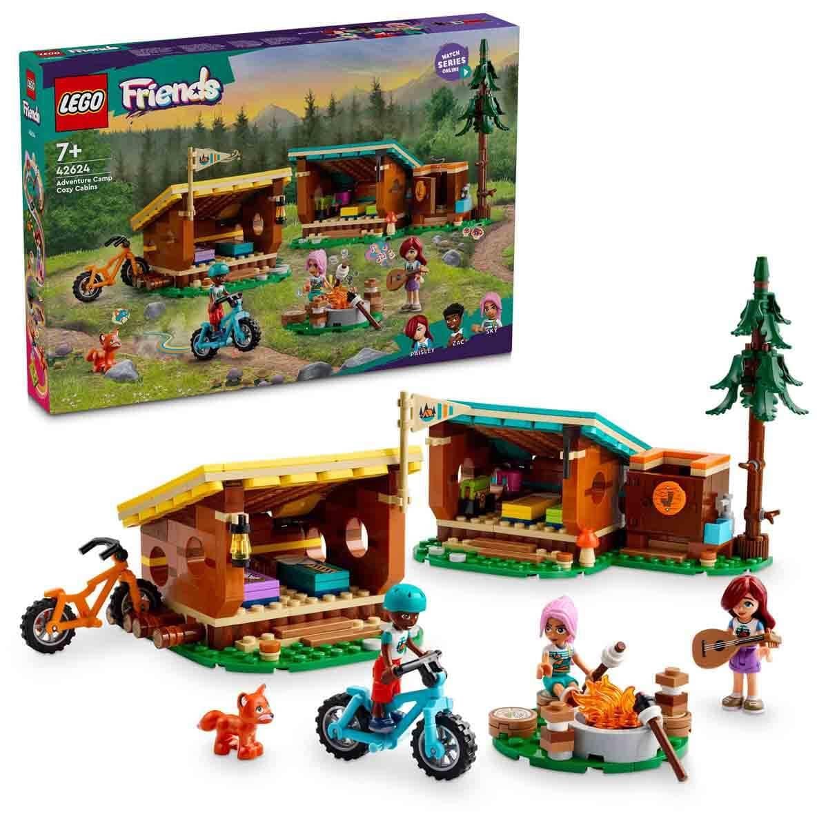 Lego Friends, Lego, LEGO Friends Macera Kampı Şirin Kulübeler 42624
