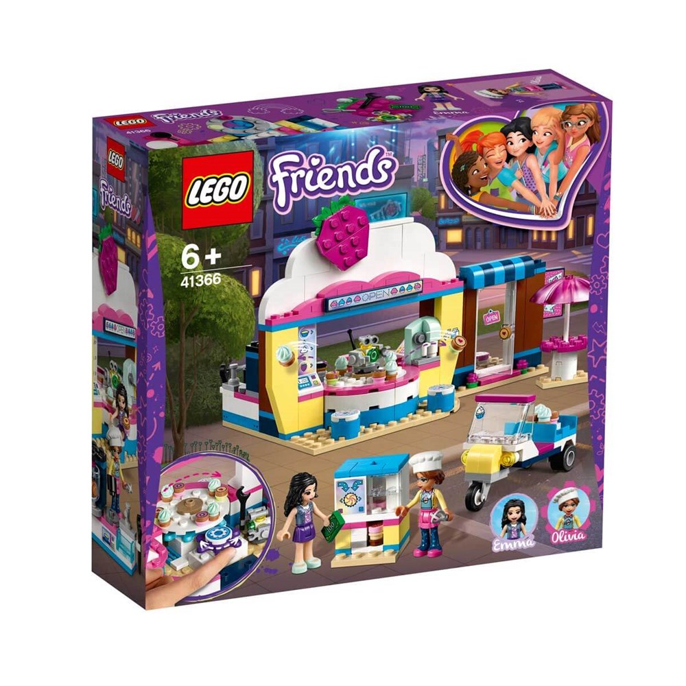 Lego Friends, Lego, LEGO Friends Olivia'nın Kapkek Kafesi 41366