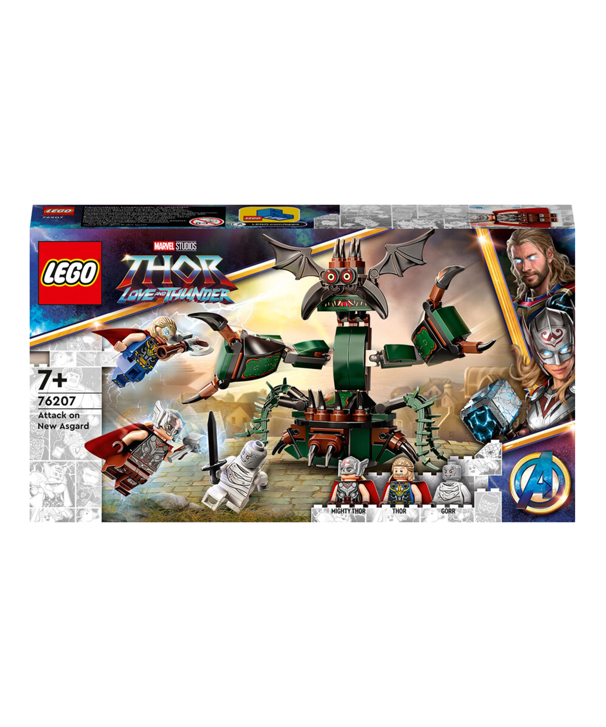 Lego Marvel, Lego, LEGO Marvel Yeni Asgard'a Saldırı 76207