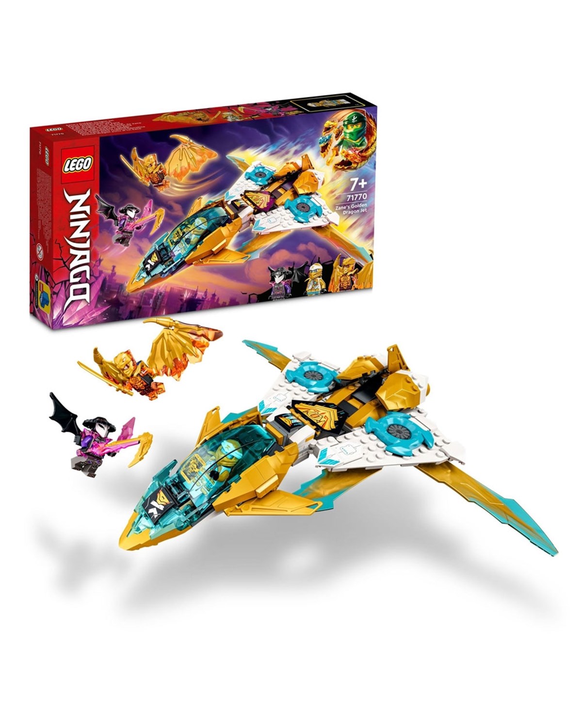 Lego Ninjago, Lego, Lego Ninjago Zane'in Altın Ejderha Jeti 71770