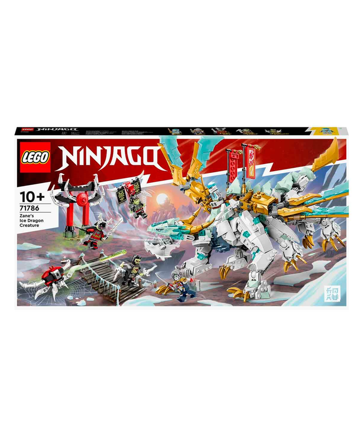 Lego Ninjago, Lego, LEGO NINJAGO Zane'in Buz Ejderhası Yaratığı 71786