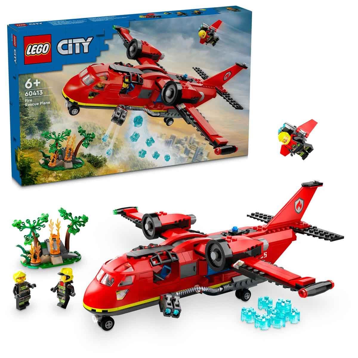Lego Oyun Setleri, Lego, LEGO City İtfaiye Kurtarma Uçağı 60413