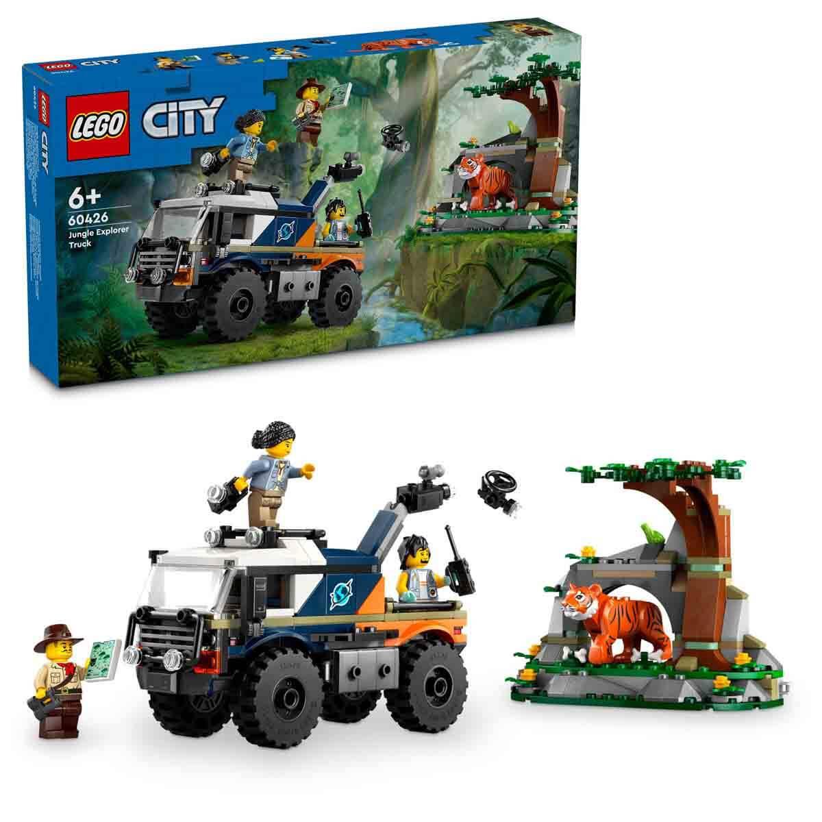 Lego Oyun Setleri, Lego, LEGO City Orman Kaşifinin Arazi Kamyonu 60426
