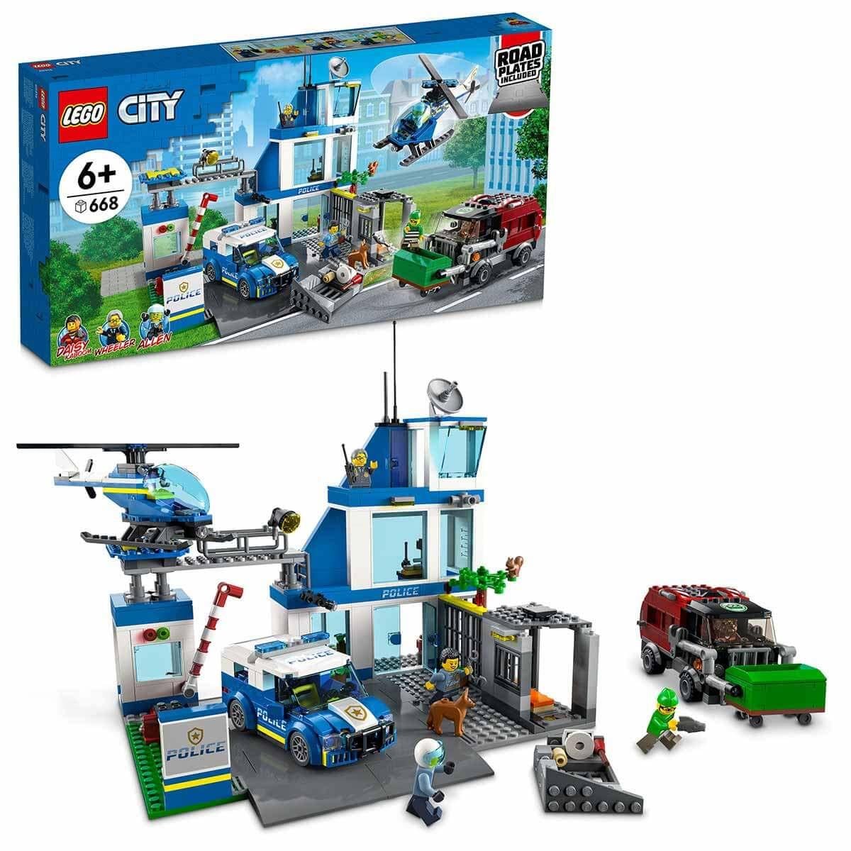 Lego Oyun Setleri, Lego, LEGO City Polis Merkezi 668 Parça 60316