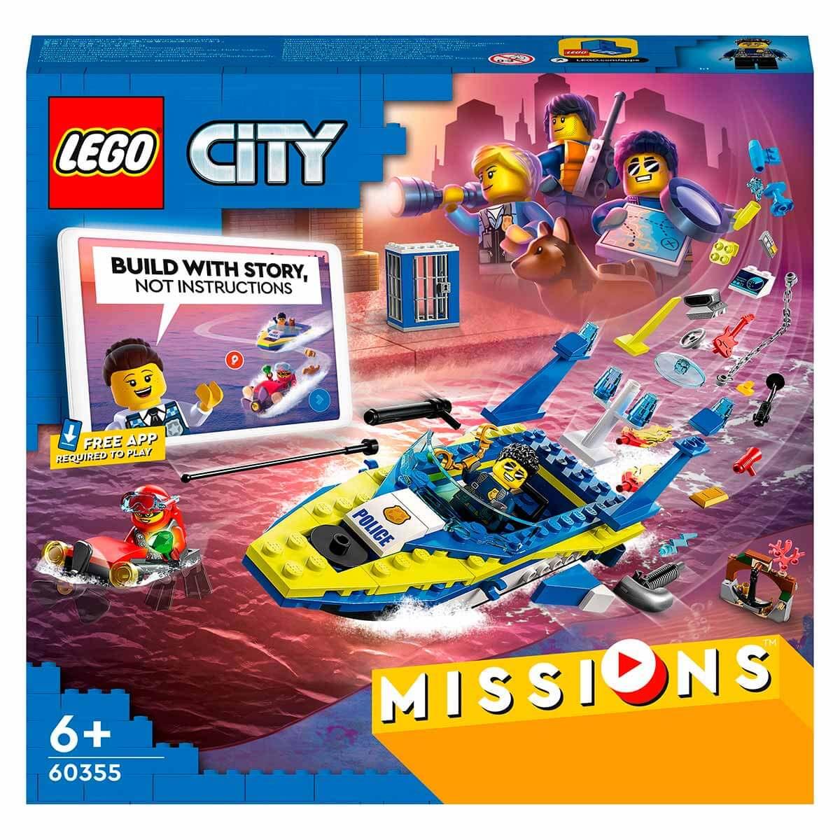 Lego Oyun Setleri, Lego, LEGO City Su Polisi Dedektif Görevleri 60355