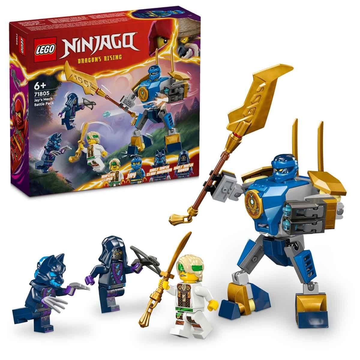 Lego Oyun Setleri, Lego, LEGO NINJAGO Jay'in Robotu Savaş Paketi 71805