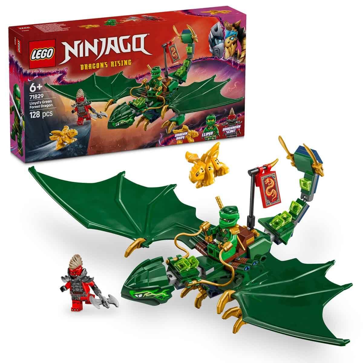 Lego Oyun Setleri, Lego, LEGO NINJAGO Lloyd'un Yeşil Orman Ejderhası 71829