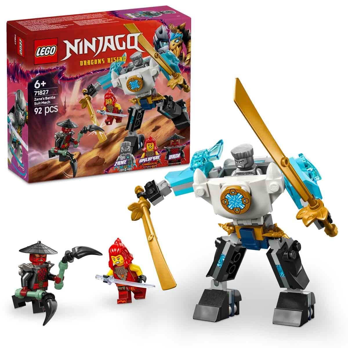Lego Oyun Setleri, Lego, LEGO NINJAGO Zane'in Savaş Zırhı Mech'i 71827