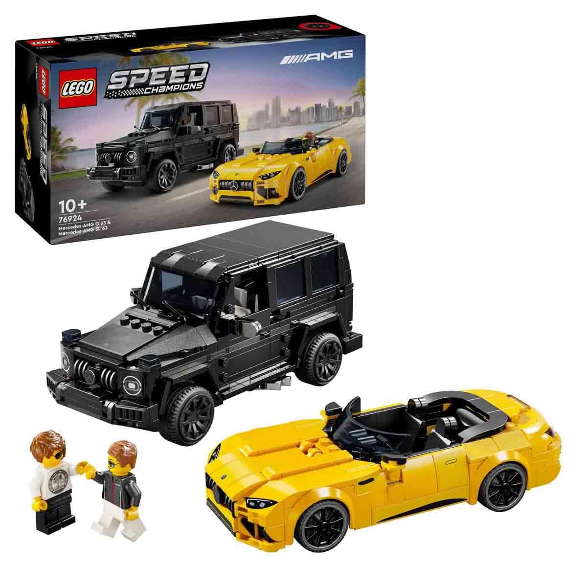 Lego Speed Champion, Lego, LEGO Speed Champions Mercedes-AMG G 63 ve Mercedes-AMG SL 63 76924