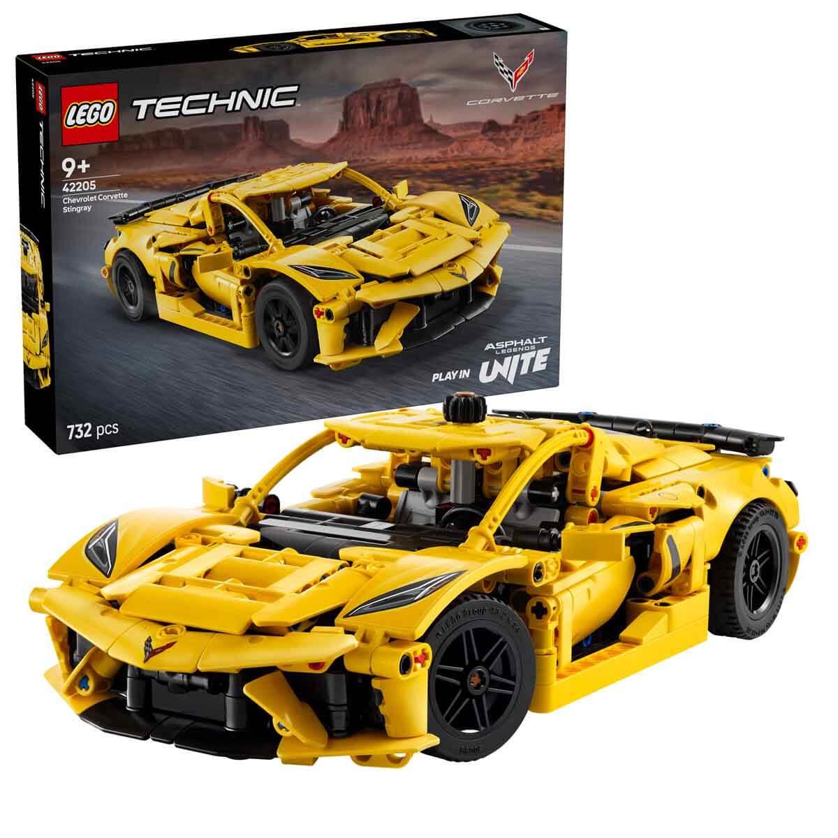 Lego Technic, Lego, LEGO Technic Chevrolet Corvette Stingray 42205