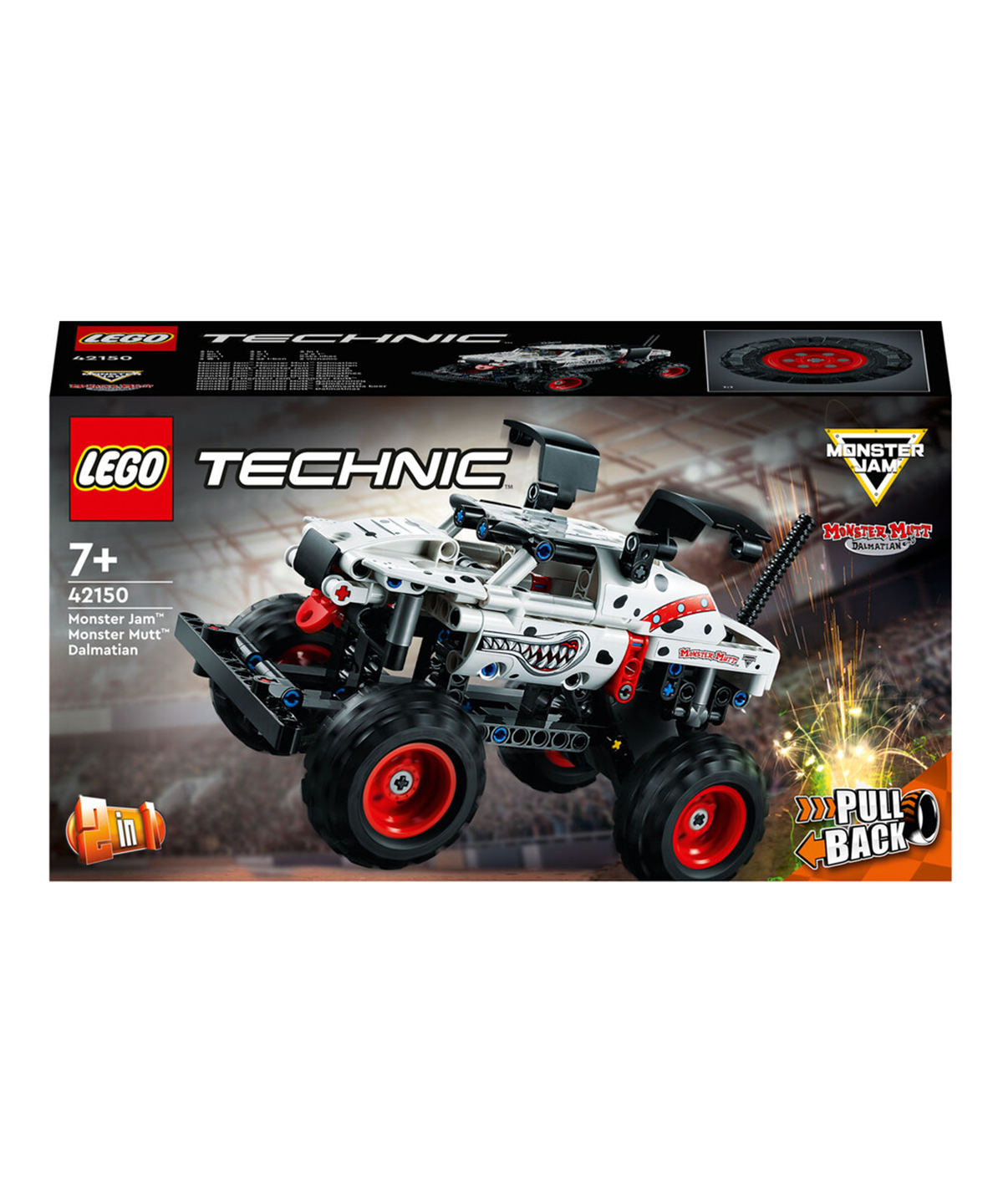 Lego Technic, Lego, LEGO Technic Monster Jam Monster Mutt Dalmaçyalı 42150
