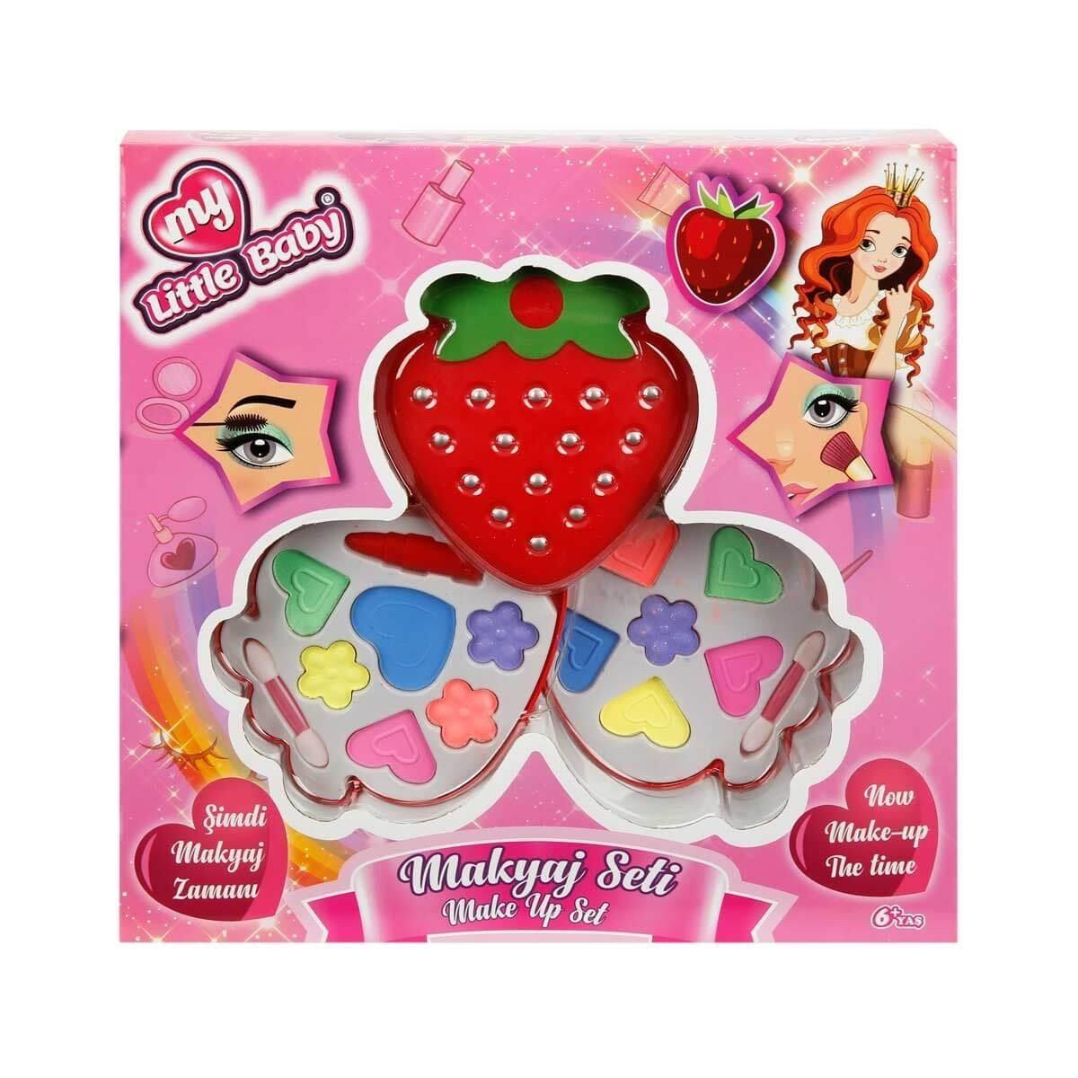 Makyaj ve Güzellik Setleri, LİMON, Çilek Kutulu İkili Makyaj Seti