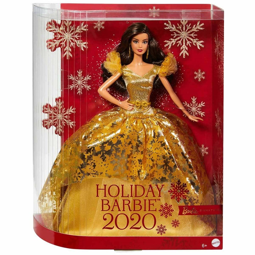 Manken Bebekler, Barbie, Barbie 2020 Kumral Mutlu Yıllar Bebeği GHT56
