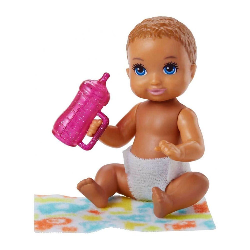 Manken Bebekler, Barbie, Barbie Bebek Bakıcılığı Oyun Seti FHY76 FHY78